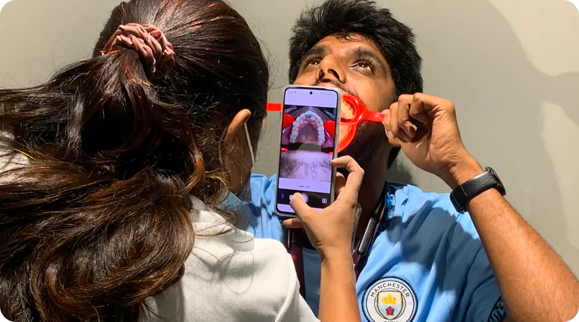 In-depth oral photographs